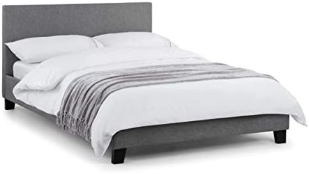 Julian Bowen Rialto Lift-UP Storage Bed in Linen Fabric 135CM, Double