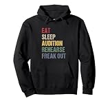 Comer Dormir Audición Ensayar Freak Out Sudadera con Capucha