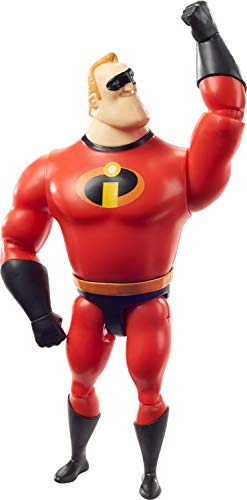 Pixar Mr. Incredible Figure True To Movie Scale Character Action Doll Highly Posable With Authentic Costumes For Storytelling, Collecting, The Incredibles Toys Kids Gift Ages 3 And Up #TOP4