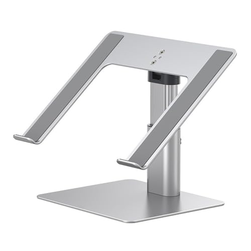 Support pour ordinateur portable de bureau en aluminium réglable hauteur angle 11-17.3 pouces