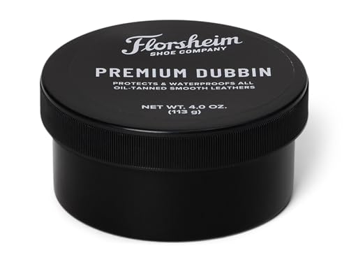 Florsheim Men's Premium Dubbin Wax Leather Protectant Black One Size
