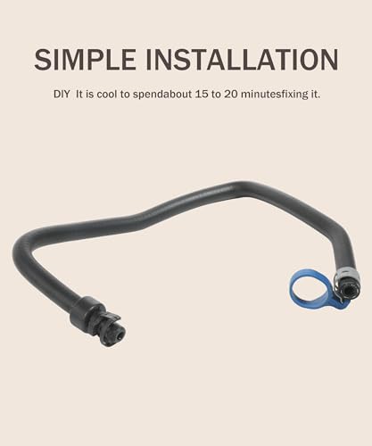 Bylikeho 1314LQYPTRG001 Coolant Bypass Hose Inlet Hose, Radiator Upper Coolant Hose Replacement,Car Accessories Engine Coolant Inlet Hose thumb #3
