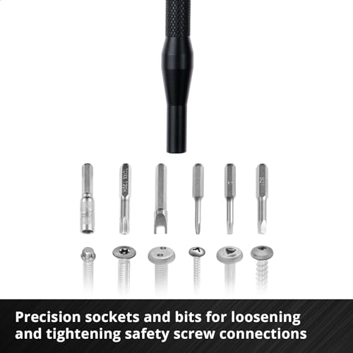 Original Einhell 84-piece precision and electronics repair set (precision bits and sockets, screwdriver bit holder - Image 4