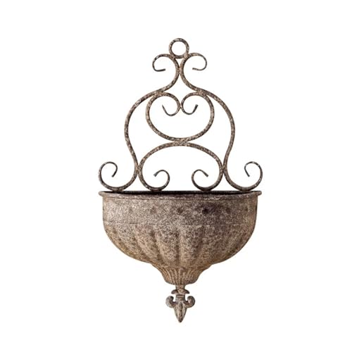 Support suspension plante en fer pour embellir un mur extérieur terne - 7