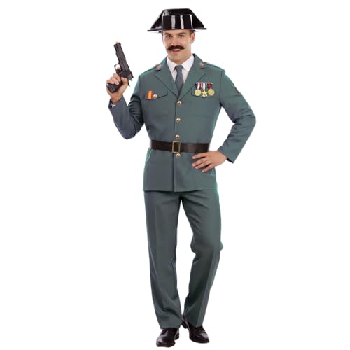 FYASA   Disfraz de Guardia civil para hombre talla S