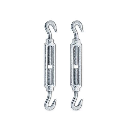 Gartenia Sunprotect Sonnensegel Zubehör, Material:verzinkter Stahl, Zubehör:Spannschraube (2...