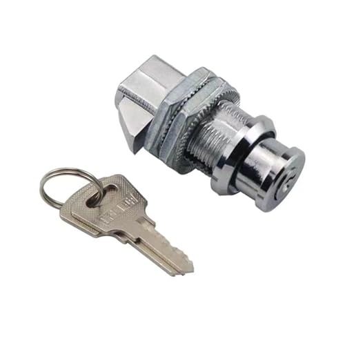 Serrure de porte d'armoire de commande électrique bouton poussoir mat - 2