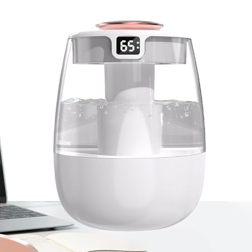 Bedroom Humidifiers, Silent Household Air Purification 13x13x17cm, Powerful Multi-Functional...