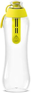 Dafi Filtered Water Bottle 17 fl oz Yellow BPA-Free