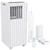 Garvee Klimaanlage Mobil Klimagerät 9000 BTU, 3 in 1 Kühlen Entfeuchten Lüftermodus Schlafmodus, 2.6KW Mobile Klima mit Abluftschlauch, Fernbedienung,24h-Time, Air Conditioner, Für Räume bis 20-35 m²