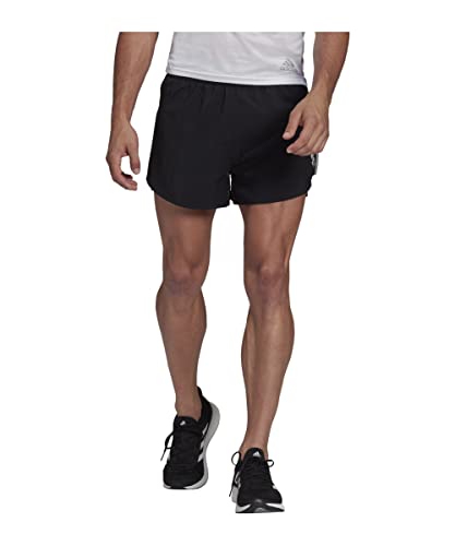 Adidas Herren Shorts Fast Split in Schwarz, Größe S