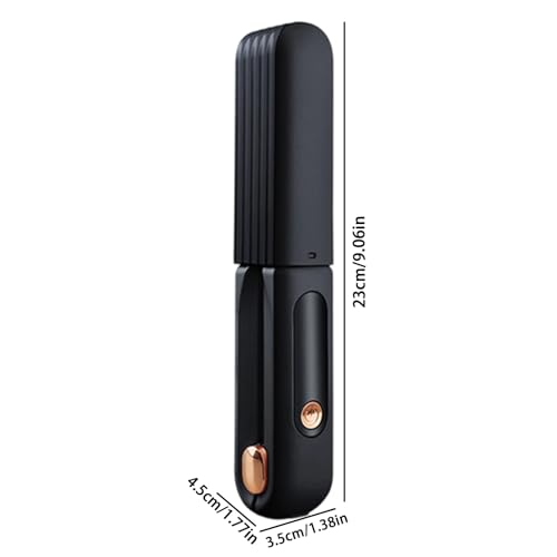 Fer à lisser sans fil 2 en 1 rechargeable avec écran LED - 2