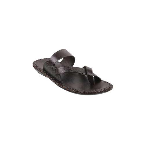 Image of Metro Mens Leather Chappals