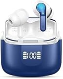 Ordtop Cuffie Bluetooth, Auricolari Bluetooth 5.4 con 4 HD ENC Cancellazione Rumore Mics, ...