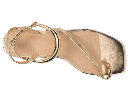 Steve Madden Womens Odyssey Gold Leather 6.5 M