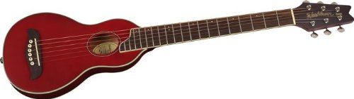 Washburn - Rover TR - Guitare acoustique de voyage - Rouge (Import...