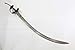 Rajasthan Gems Khanda Sword Damascus Steel Blade Hand Engraved Floral Work Handle Handmade D256