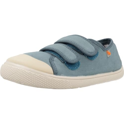 Deportivos lona respetuosa unisex-niños 3927 color: azul talla: 31