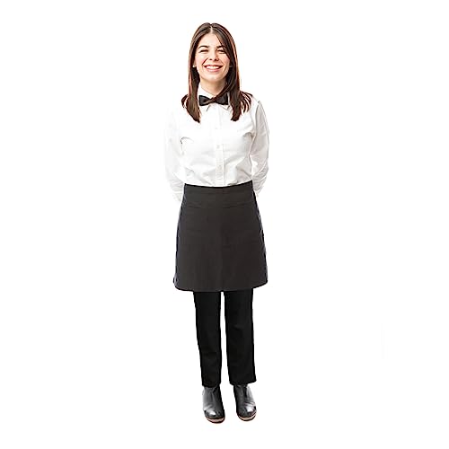 Yardenfun 1 Par De Calças De Chef Macacão Preto Jeans Para Mulheres Cintura Jeans Preto De Cintura C