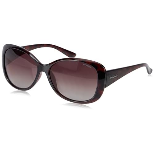 Polaroid women’s P8317 Rectangular Sunglasses