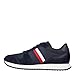 Produktbild Tommy Hilfiger Herren Runner Sneaker Runner Evo Mix Sportschuhe, Blau (Desert Sky), 42