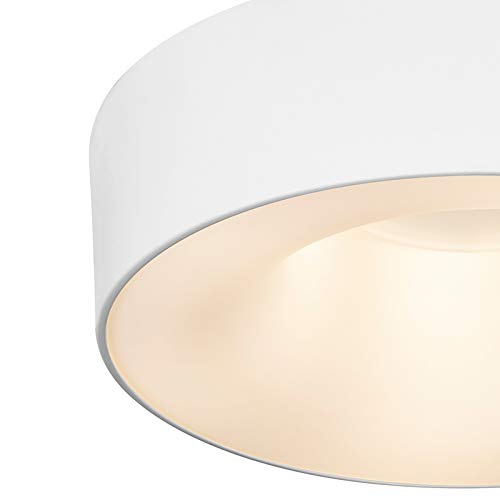 Plafon Sushi 4 Cfl 23w Ø370x145mm New Line Sushi P 110v Branco Pequeno