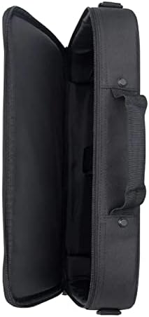 Targus Intellect Business Travel and Commuter Messenger for 16-Inch Laptop Clamshell Case with Shoulder Strap, Black (TBC002EU)