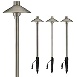 Gardencoin Solid Brass Path Lights
