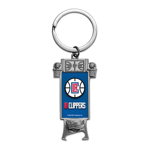 Rico Industries NBA Basketball Los Angeles Clippers Sculpted Bottle Opener Keychain -Great Gift Item