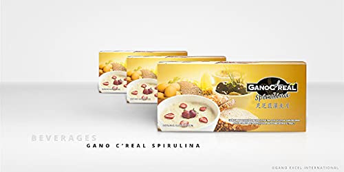1 Box Gano Excel Gano Creal Spirulina 15 Sachets Each + 1 Sachet Gano Excel Classic #TOP3