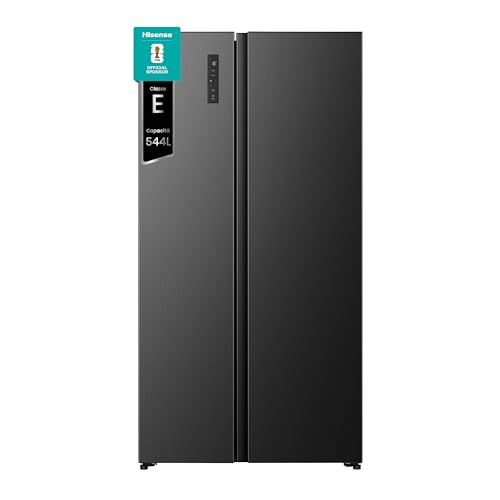 Hisense RS3P558NEFE, NUOVO Frigorifero Side by Side, AMPIA...