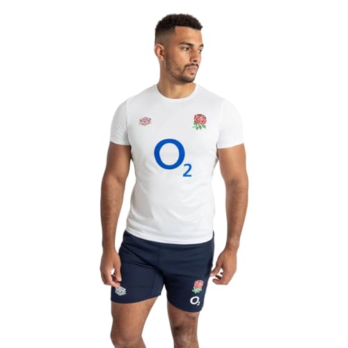 Umbro England Warm Up Jersey (O2), Bianco