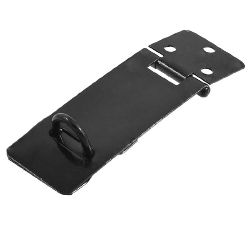 Image of Aexit Door Safety Lock Black Metal Padlock Hasp Staple Set 75mm Long (db8e2035d81161ccb13991f7d814164e)
