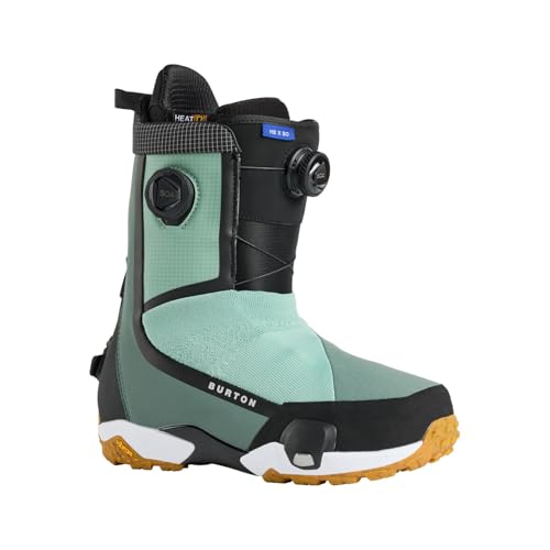 Burton Highshot X Step on Regular Sage Green - Botas de snowboard para hombre, talla 41.5, color verde