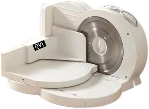 Electric Folding Semi Automatic Meat Cutter Stainless Steel Kitchen Deli Food Slicer 150W
