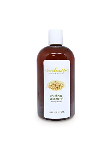 SESAME OIL UNREFINED VIRGIN ORGANIC CARRIER TOASTED COLD PRESSED 4 OZ TO 1 LBS (2 OZ)