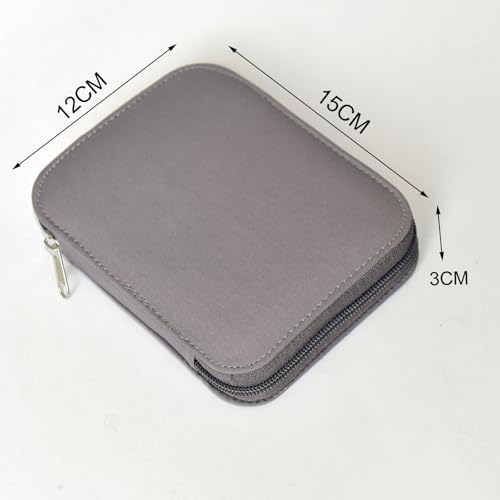 Image of Sewing Kit with Case Portable Sewing Supplies for Home Traveler, Adults, Beginner, Emergency, Contains 18 Sewing Thread, Scissors, Needles, Measure etc,Light Antique Violet