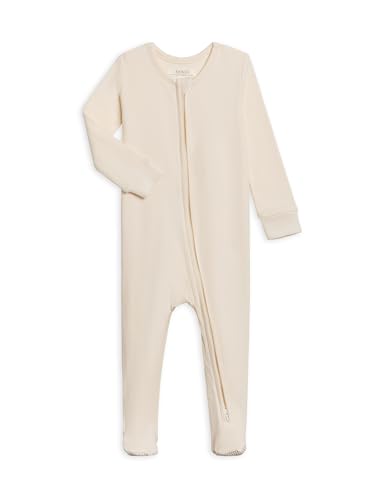 Image of Colored Organics Baby Zip-Up Footed Sleeper with 2-Way Zipper - Organic Cotton Pajamas