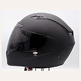 Bell Qualifier DLX Full-Face Helmet (Blackout Matte Black - Large)