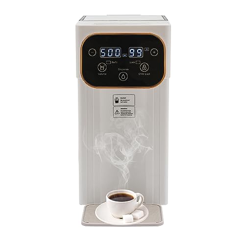 Instant Hot Water Dispenser, 3L/101.44oz Countertop Water Dispenser With Filter, 1500W Desktop Water Boiler Maker W/Child Safety Lock For Home, Office | 3s Heating And 8 Water Dispensing Temperatures