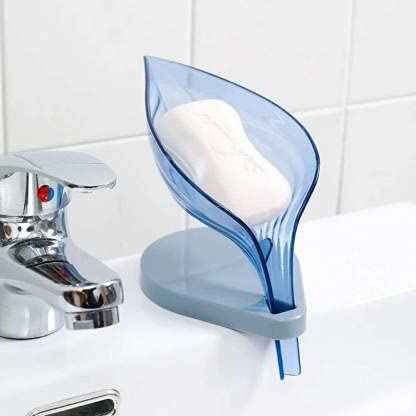 Glamaxy GLAMAXY Decorative Drainage Soap Holder, Self Draining Soap Holder, No Drilling Required Leaf Shape Soap Box Holder for Sponge, Brush, Soap (B09H2TJ28Y) Amazon Price History, Amazon Price Tracker