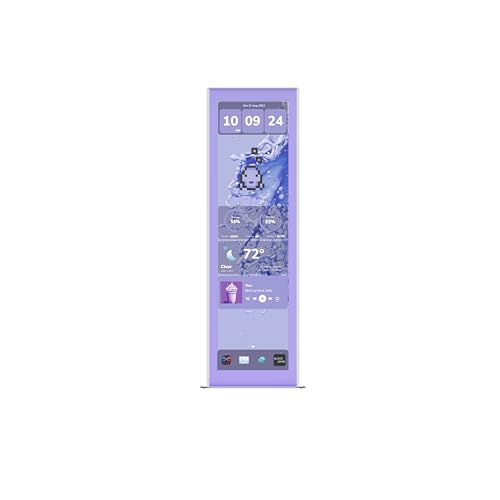 Image of Hyte Y70 Touch Infinite Display Upgrade Screen Kit for PC Case - 14.9 inch IPS Display - 2.5K Resolution - 60Hz - 10-Point Touch - Taro Milk (Purple)