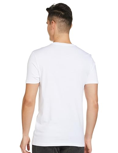 Image of UNITED COLORS OF BENETTON Men's Cotton Solid Regular Fit T-Shirt