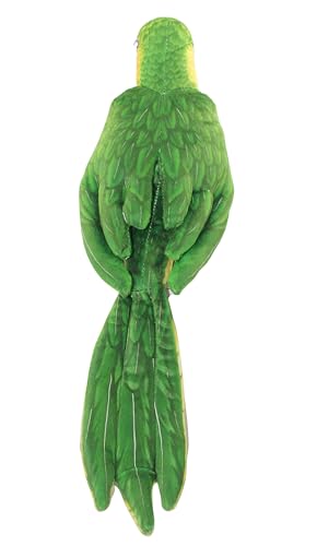 Image of Tickles Cute Parrot Soft Stuffed Plush Bird Toy for Kids Boys & Girls Birthday Gifts (Size: 30 cm Color: Green & Yellow)