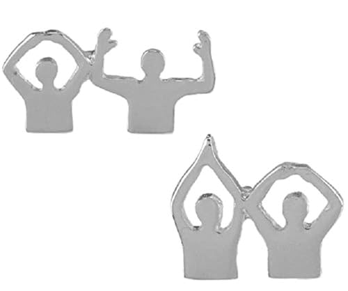 OSU silver stud Earrings Buckeyes Jewelry NCAA