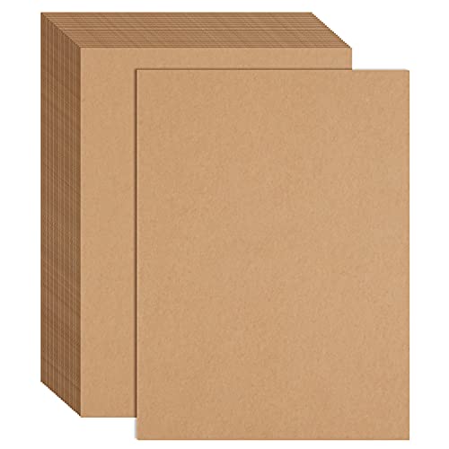 Papier Kraft pour l'impression 8.5x11 pouces au fini naturel et texture haut de gamme FEPITO