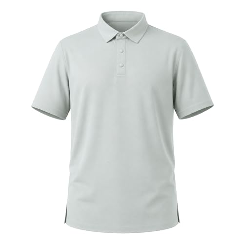 Polo homme respirant Allthemen contre la chaleur avec col revers élégant