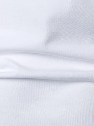 Soly Hux Men's Golf Polo Shirts Color Block Tennis Shirt Short Sleeve Casual Work T-Shirt White Polka Dots S #TOP3
