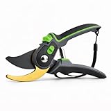 Gartenschere Astschere für Frische Äste, Bypass Astschere mit Ergonomischem Griff, gehärtete beschichtete Klingen