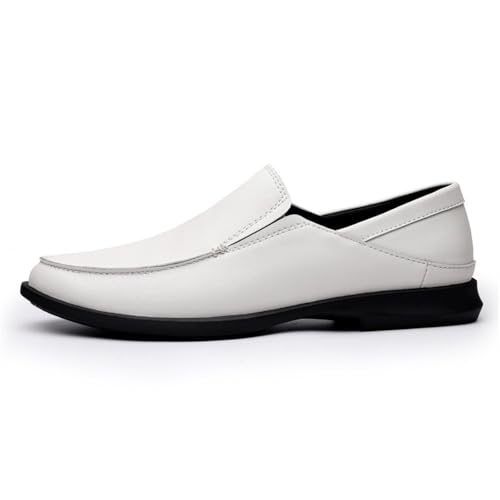 Casual Loafers for Mens Vegan Leather Tuxedo Round Toe Slip Resistant Slip-on2